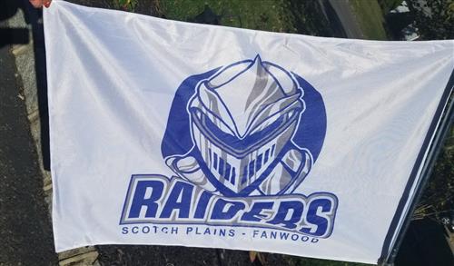 Raider White Flag 